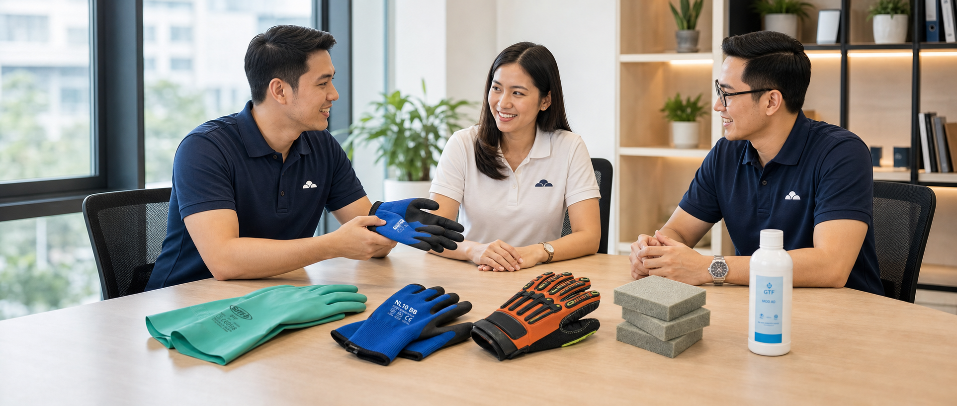 Tim Summi Group berdiskusi tentang solusi safety dan cleaning